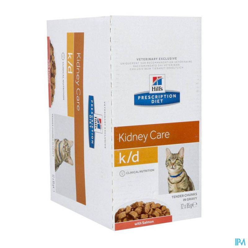 Hills Prescrip.diet Feline Kd Salmon 12x85g 1884m