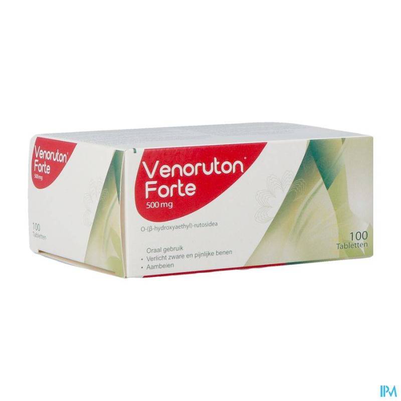 Venoruton Forte Impexeco 100 X 500mg Pip