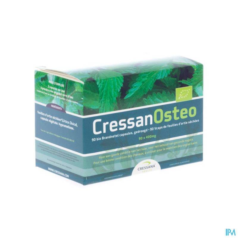 Cressan Osteo Vegetarian Capsules  90x400mg