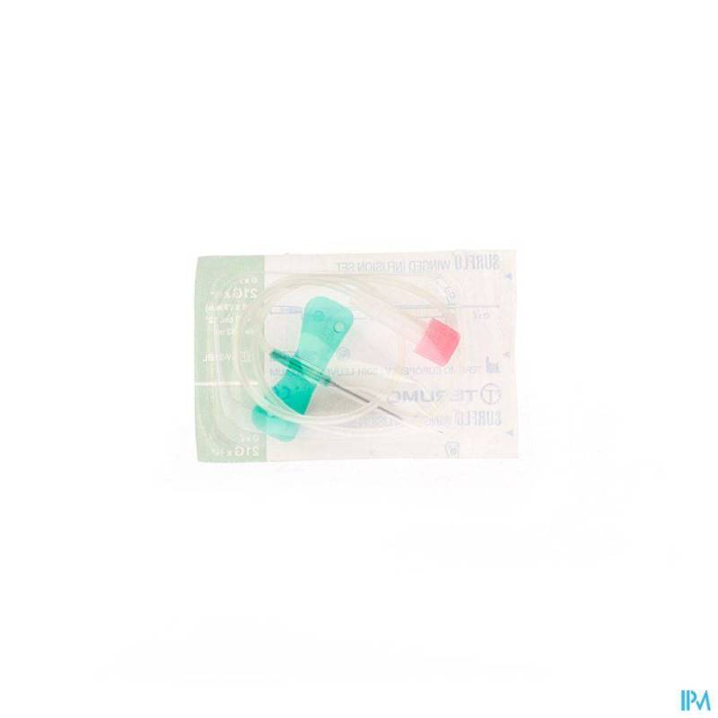 TERUMO MICROPERFUSEUR A AILETTES 21G VERT 50