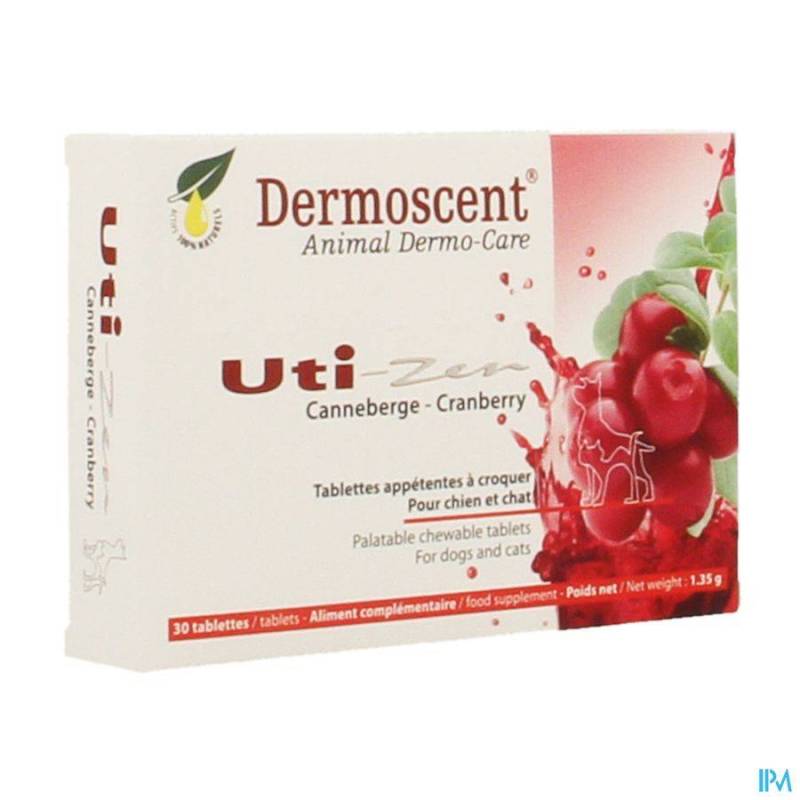 Dermoscent Uti-zen Hond Kat Tabletten 30