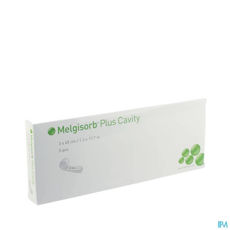 MELGISORB PLUS CAVITY CP STER 3X45CM 5 253500