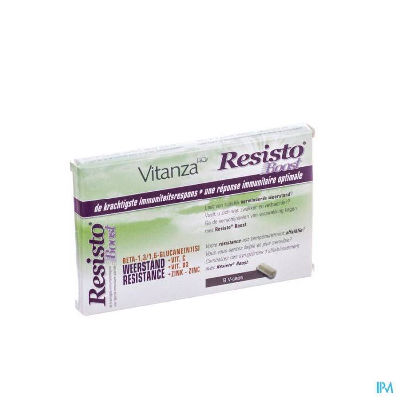 Vitanza Hq Resisto Boost Blister Vegetarian Capsules  9x450mg