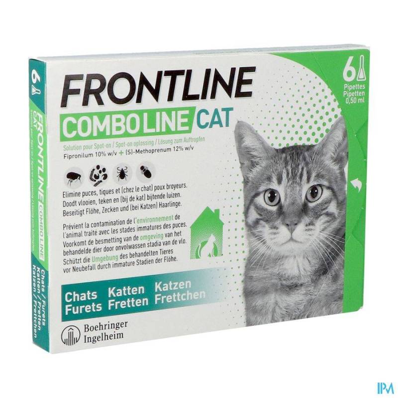 FRONTLINE COMBO LINE CAT 6X0,5 ML