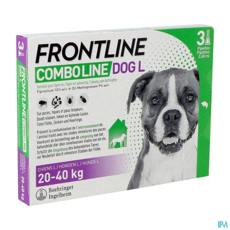 FRONTLINE COMBO LINE DOG L 20-40KG 3X2,68ML