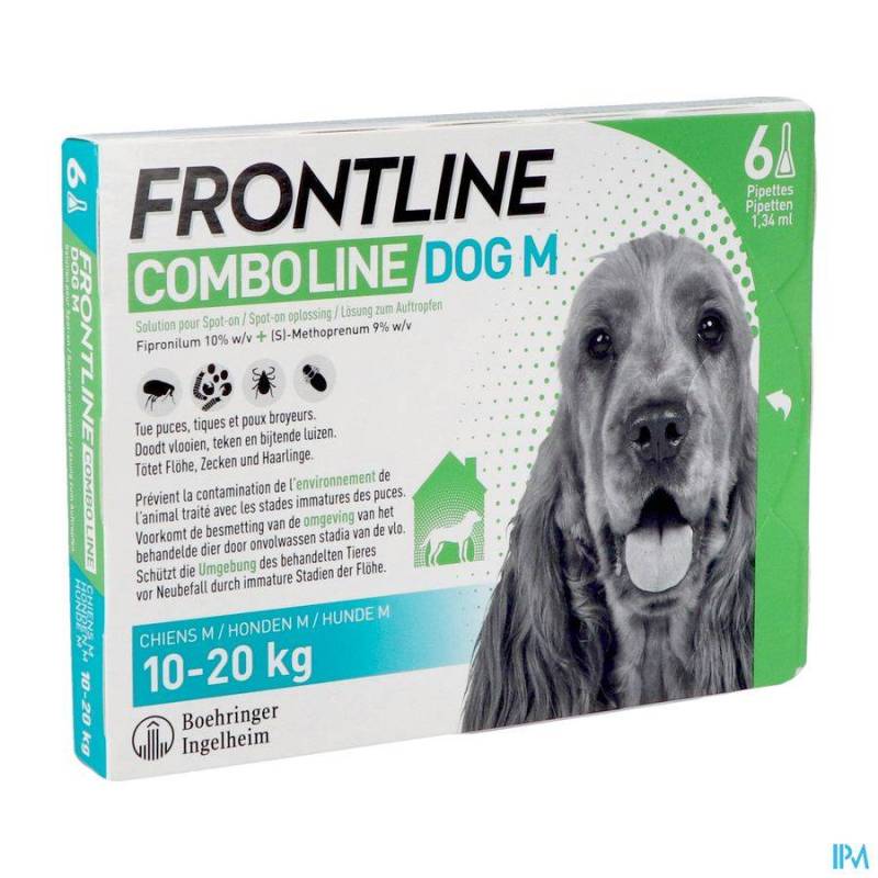 FRONTLINE COMBO LINE DOG M 10-20KG 6X1,34ML