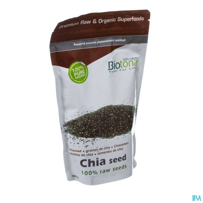 BIOTONA BLACK CHIA RAW SEED 400G