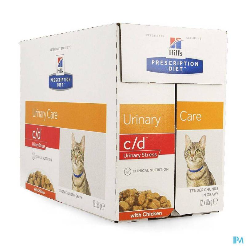 Prescription Diet Feline C/d Stress Chicken 12x85g