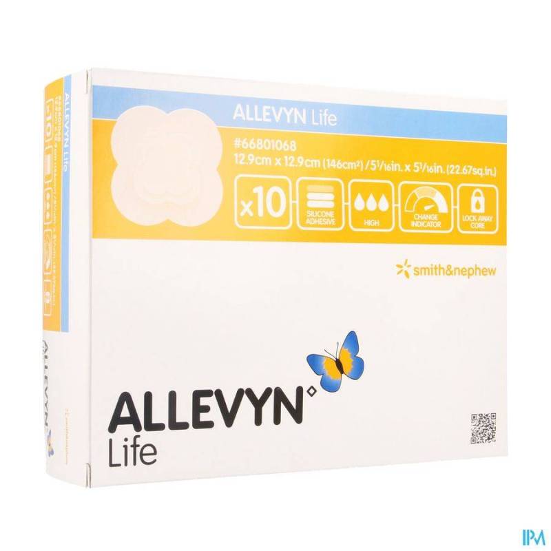 Allevyn Life Verband 12,9x12,9cm 10 66801068