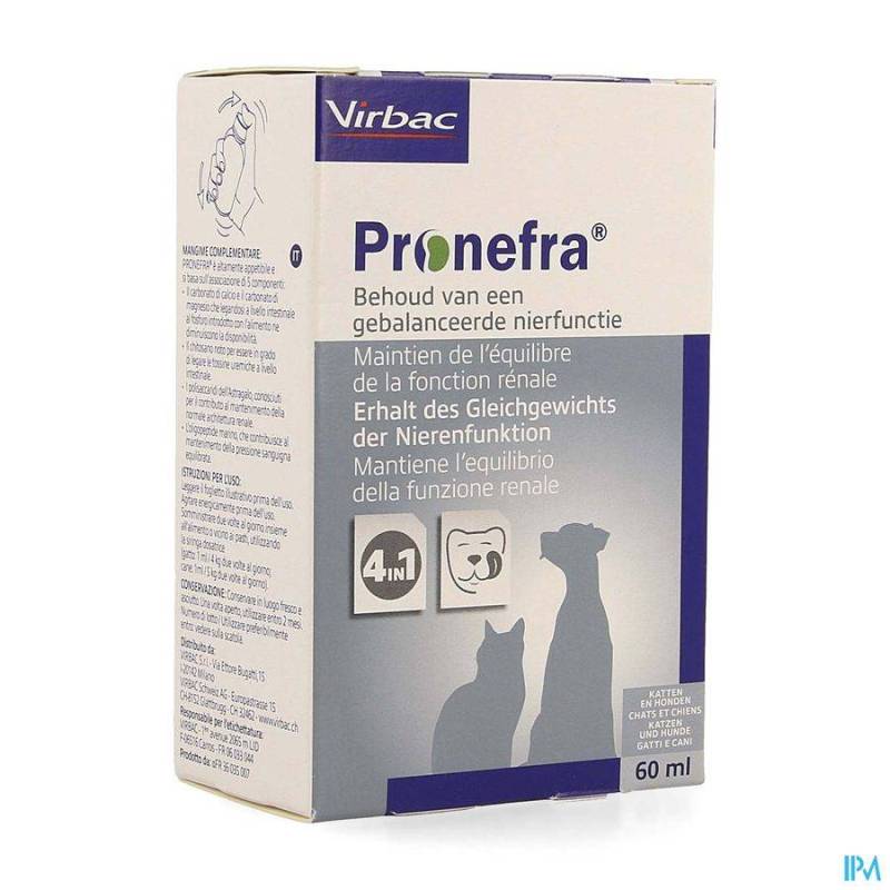 Pronefra 4-in-1 Orale Oplossing Kat 60ml