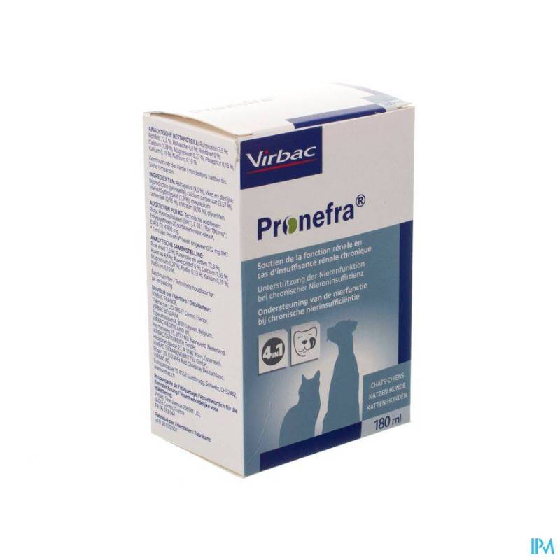 Virbac Pronefra Nierfunctie 180ml