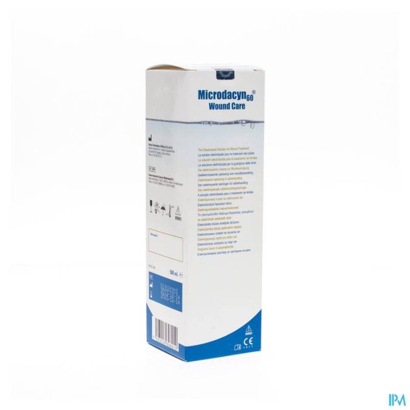 MICRODACYN 60 WOUND CARE SOL ONEPACK500ML 44102-00