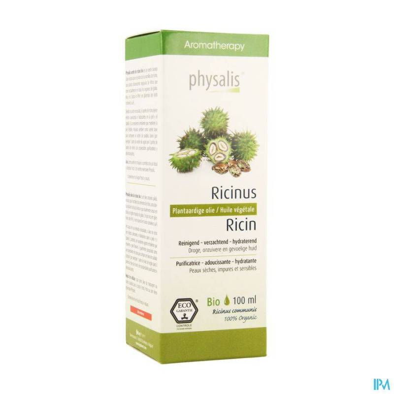 PHYSALIS HLE VEGETAL RICINE BIO 100ML