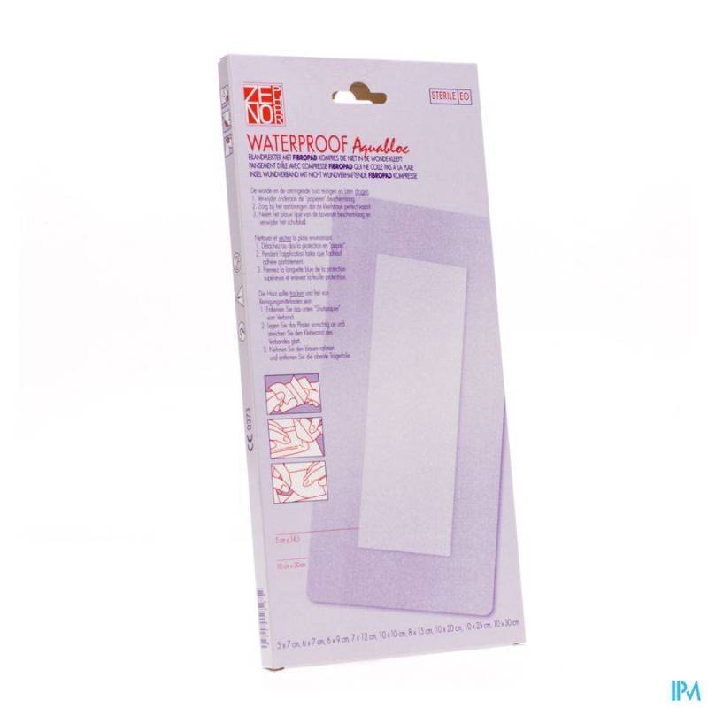 EURODERM PLUS 10X20CM 5 PANSEMENT STERIL WTP