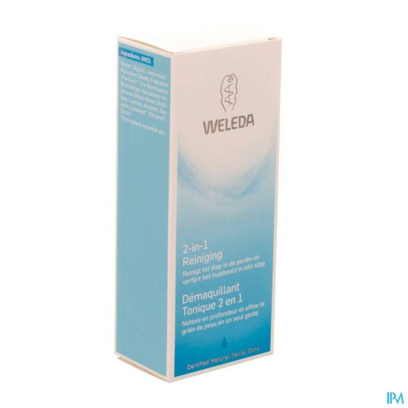 WELEDA DEMAQUILLANT TONIQUE 2EN1 NF FL 100ML