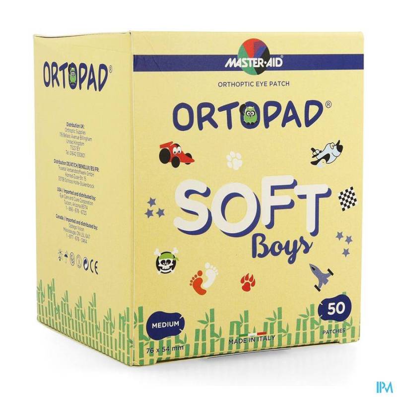 ORTOPAD SOFT BOYS MEDIUM 76X54MM 50 72242