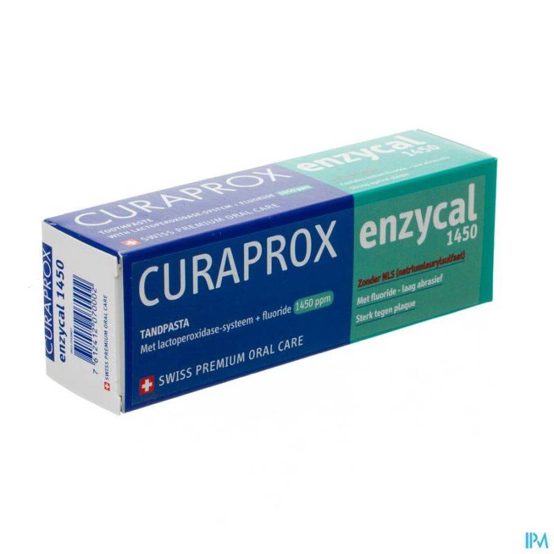 CURAPROX ENZYCAL 1450 DENTIFRICE TUBE 75ML