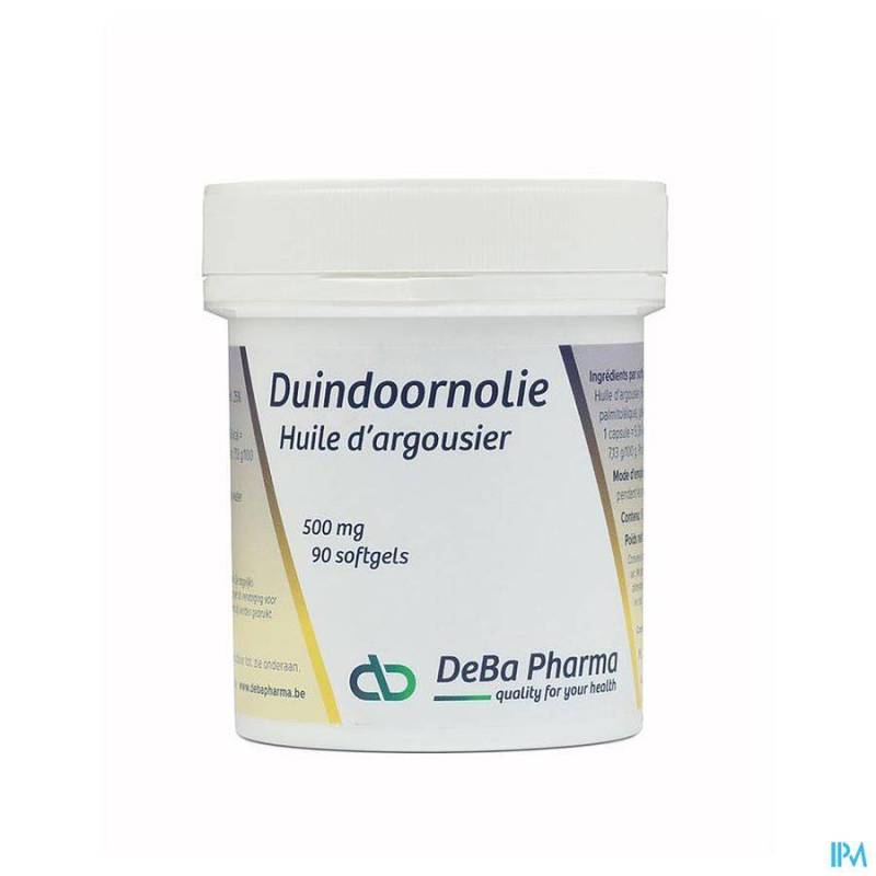 Duindoorn Olie Softgel 90x500mg Deba