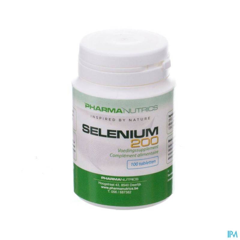 Selenium 200mcg Comp 100 Pharmanutrics