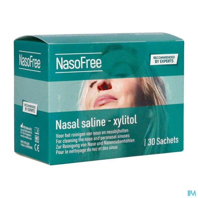 Dos Medical Nasaal Spoelzout+xylitol Zakje 30x6,5g