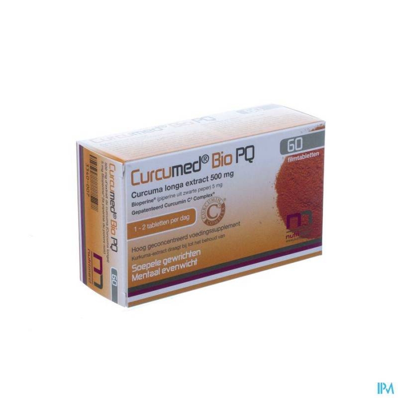 CURCUMED BIO PQ BLISTER COMP ENROB. 60