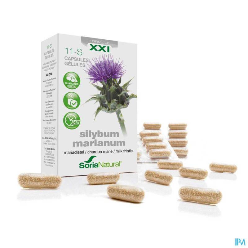 Soria Soricapsule Silybum Marianum Caps 30x600mg