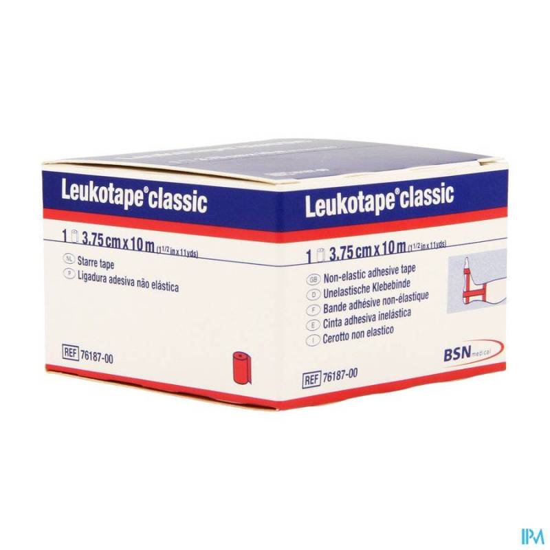 Leukotape Classic Rood 3,75cmx10m 1 7618700