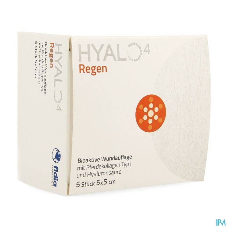 Hyalo 4 Regen Gaasverband Ster 5 X 5cm 5