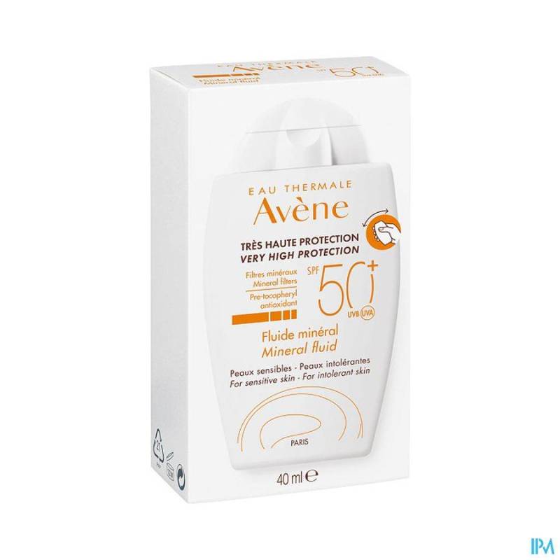 Avène Zon Getinte Minerale Fluide SPF50+ 40ml