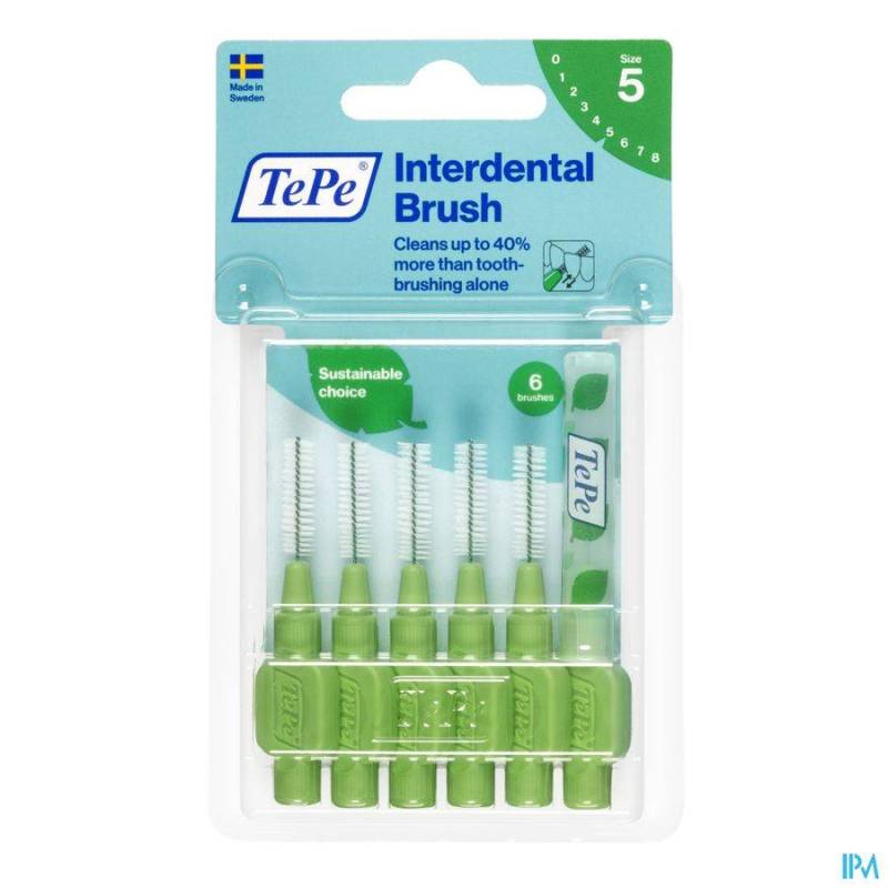 Tepe Interdental Brush 0,8mm Green 6