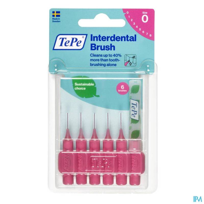 Tepe Interdental Brush 0,40mm Pink 6