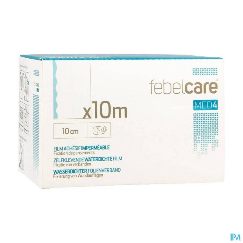 FEBELCARE MED4 FILM ADHESIF WTP 10CM 10M 1