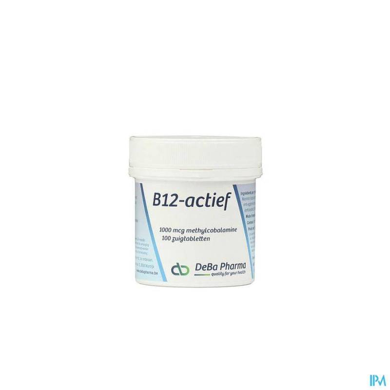 VITAMINE B12 1000MCG METHYLCOBALAM. COMP SUCER 100