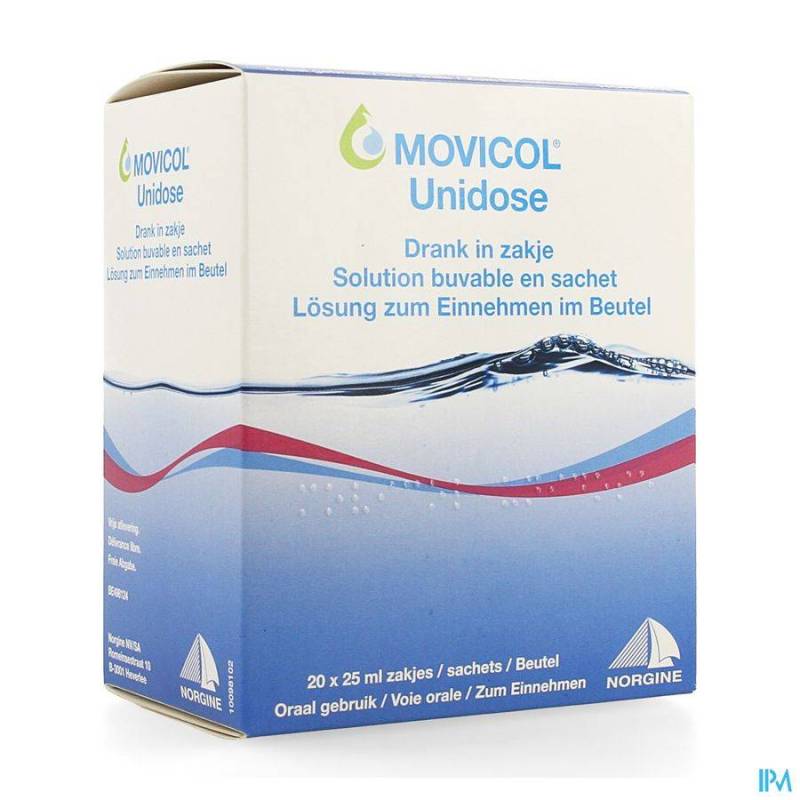 MOVICOL UNIDOSE SACHETS 20