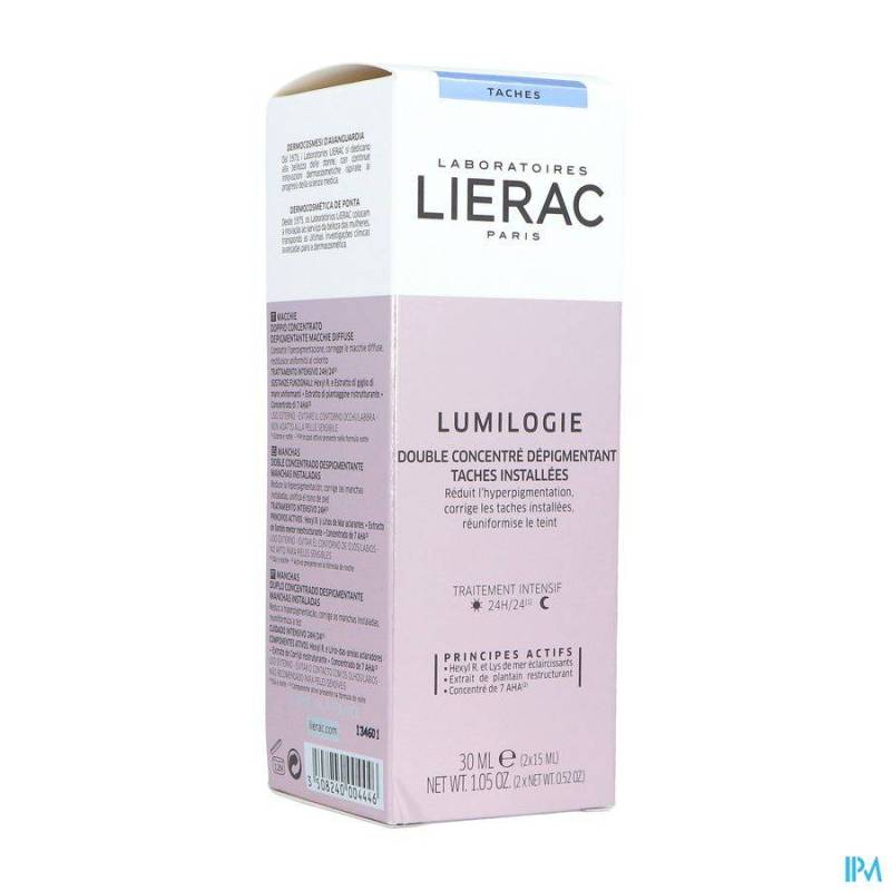 LIERAC LUMILOGIE A/TACHES VISAGE 30ML