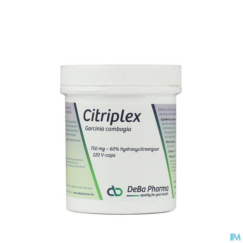 Citriplex V-caps 120x750mg Deba