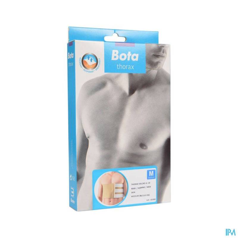 Bota Thorax Man Velcro H 20cm M