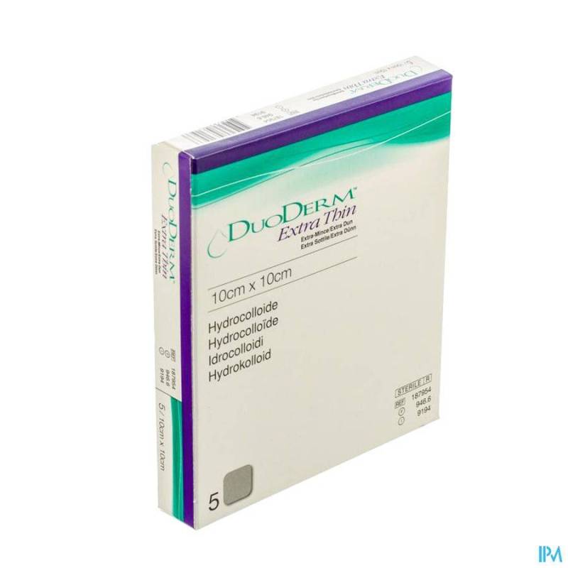 Duoderm Extra Dun Verband 15cmx15cm 5 Stuks