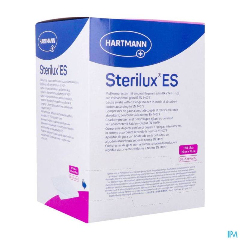 STERILUX ES CP STER 8PL 10,0X10,0CM 30X5 4008604