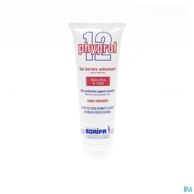 PHYPROL 12 CR MAINS PROT.CONTRE SOLVANT TUBE 125ML