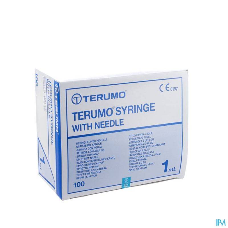 SER JET 1 ML TERUMO AIG 26G1/2 TU- 100PC