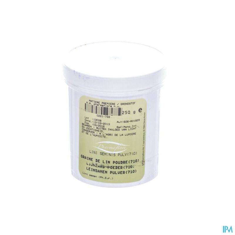 LIN GRAINE POUDRE 250G PHARMAFL