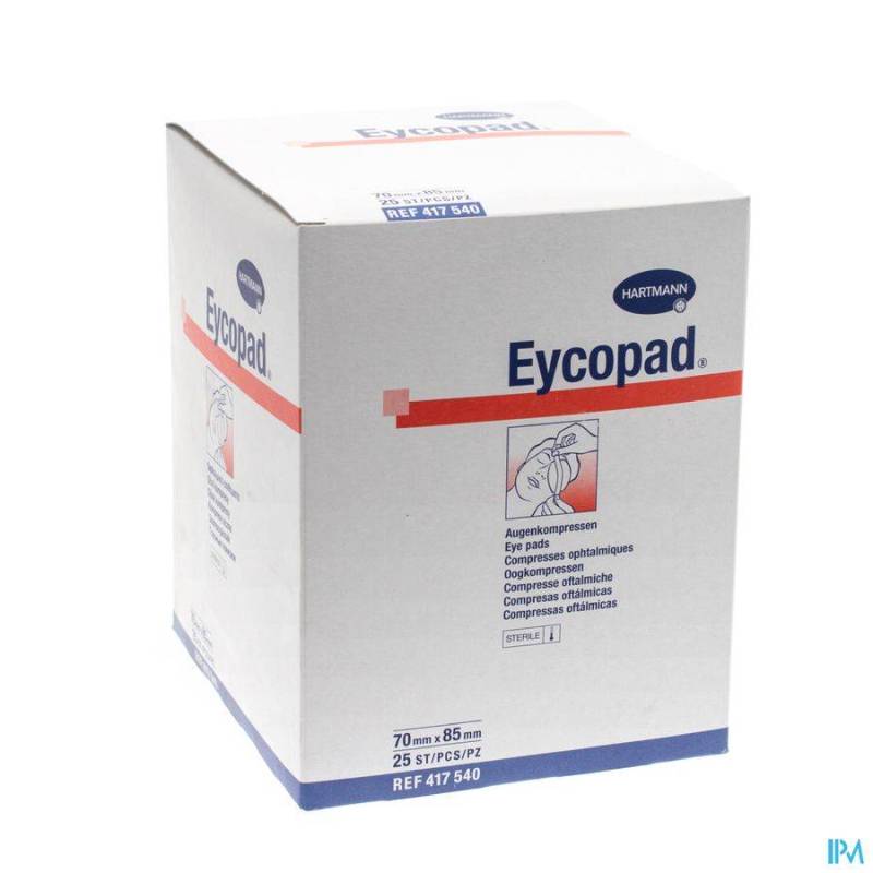 EYCOPAD HARTM CP STER 70X85MM 25 4175404