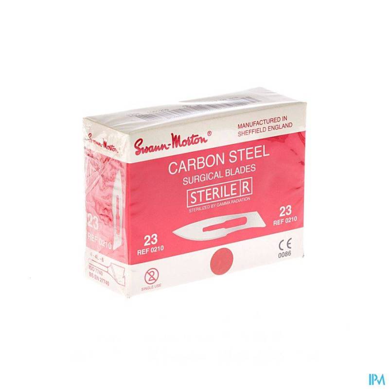 WOLF BISTOURI S.M N23 LAME STER 100