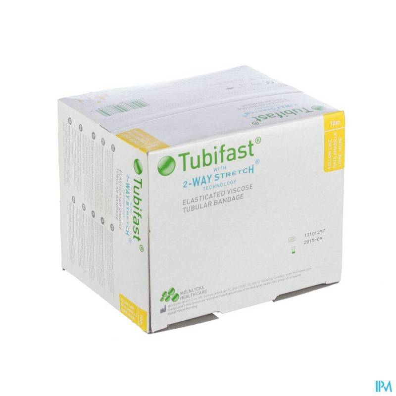 Tubifast Geel 10,75cmx10m 1 2440