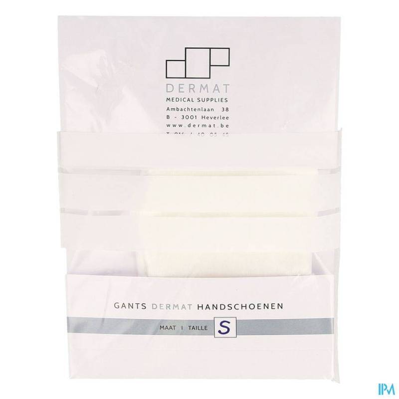 DERMAT GANTS 2 SMALL 100% COTON