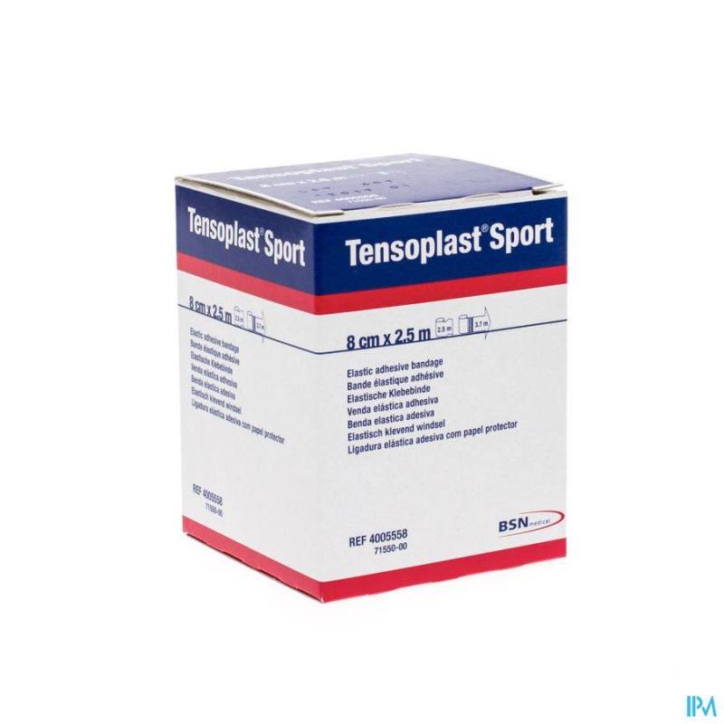 TENSOPLAST SPORT 8CMX2,5M 1 7155000