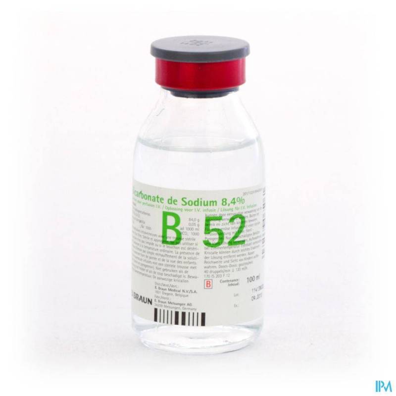 BR- GL/VR NA BICAR SOD 8,4% 1X100ML