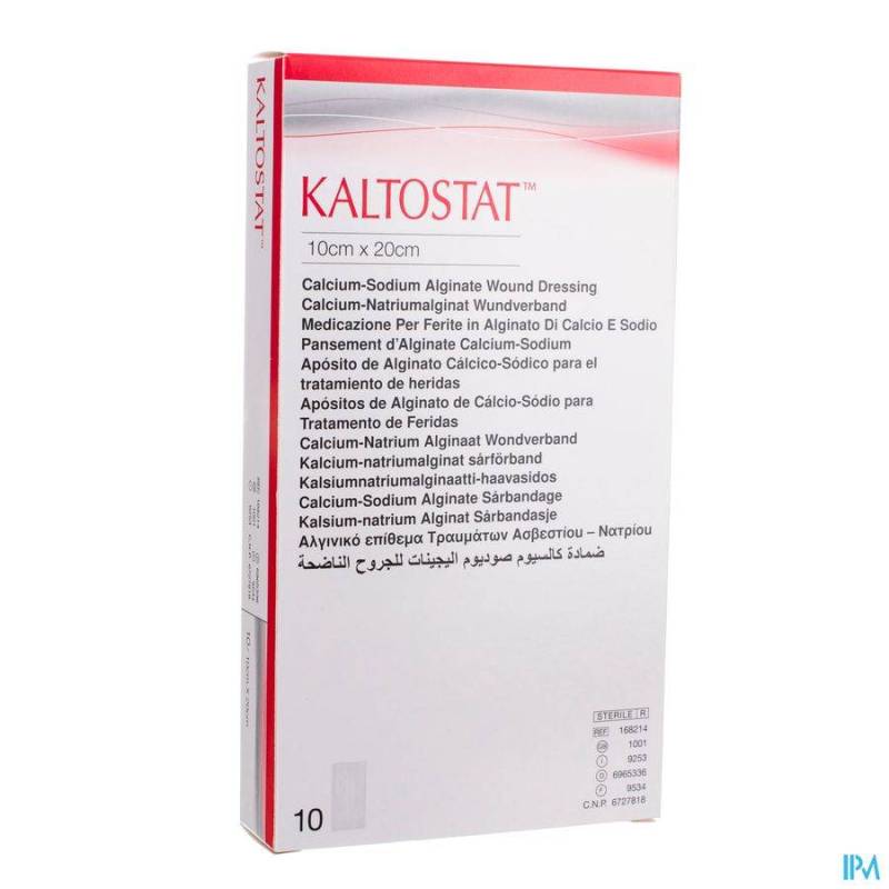 KALTOSTAT PANS 10,0X20,0CM STER 10P