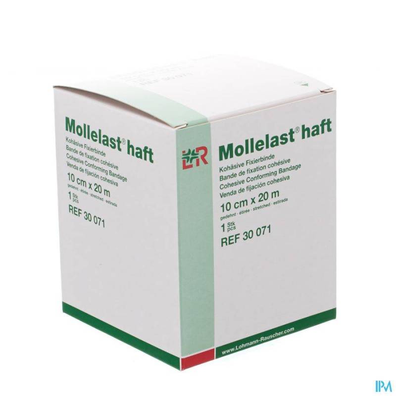 MOLLELAST HAFT BANDE ELAST ADH 10CMX20M 30071